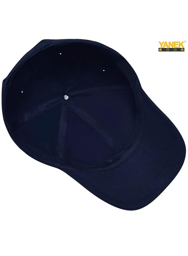 YANEK يانيك قبعة بيسبول عادية | قبعة قطن 100% | كلاسيكي وقابل للتعديل | قبعات أبي | للرجال والنساء - Image 4