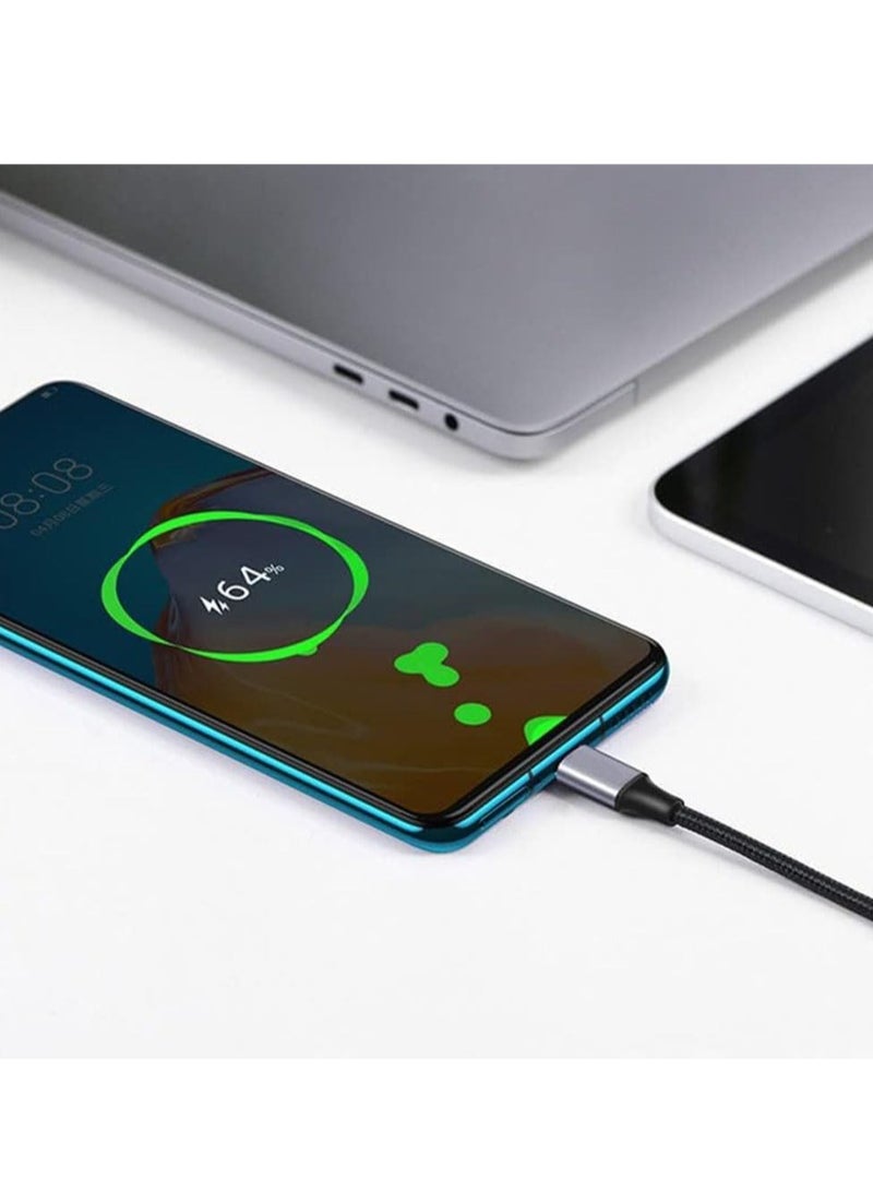 كابل USB-C إلى USB-C 100 واط - كابل نقل بيانات عالي السرعة Type-C 3.1 Gen 2 (1م) - Image 2
