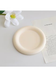 Generic Trendy Nail Art Jewelry Display Tray Beige round 