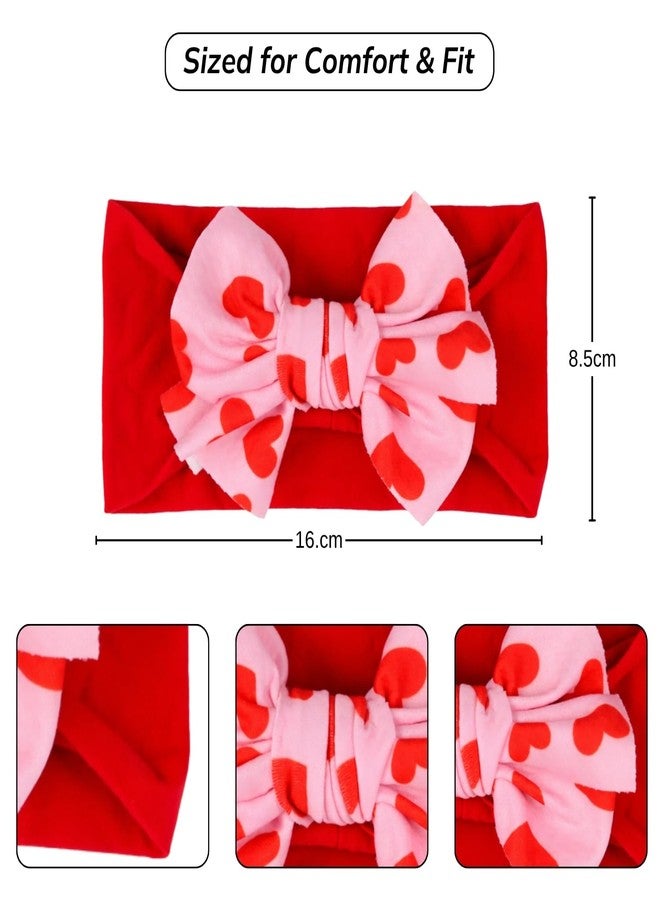 ANNACREATIONS ANNA CREATIONS 3 Pcs Baby Headbands Cute Flower Baby Hairband Soft Elastics Stretchy Bow Head Bands Multicolor Hair Accessories for Baby Girls New Born Toddler - Image 2