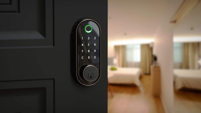 BARSKA BARSKA EA13580 Advanced Digital Fingerprint Biometric Keypad Security Door Lock for Keyless Entry - Image 3