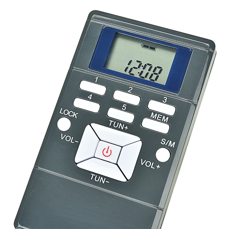 Portable Mini Stereo Fm Outdoor Gift Conference Receiver Radio Compact - Image 5