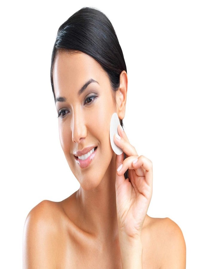 Bindex Round 100% Cotton Makeup Remover Pads for Women Girls All Skin Types Cosmetic Pads White (Pack of 1) (100 pcs) - Image 4