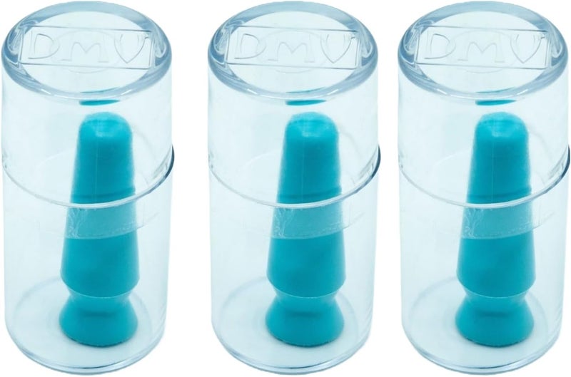 DMV Scleral Cup Large Contact Lens Handler - Inserts Scleral Contact Lenses and Prosthetic Eyes (Ventless) - Pack of 3 Light Blue - Image 3