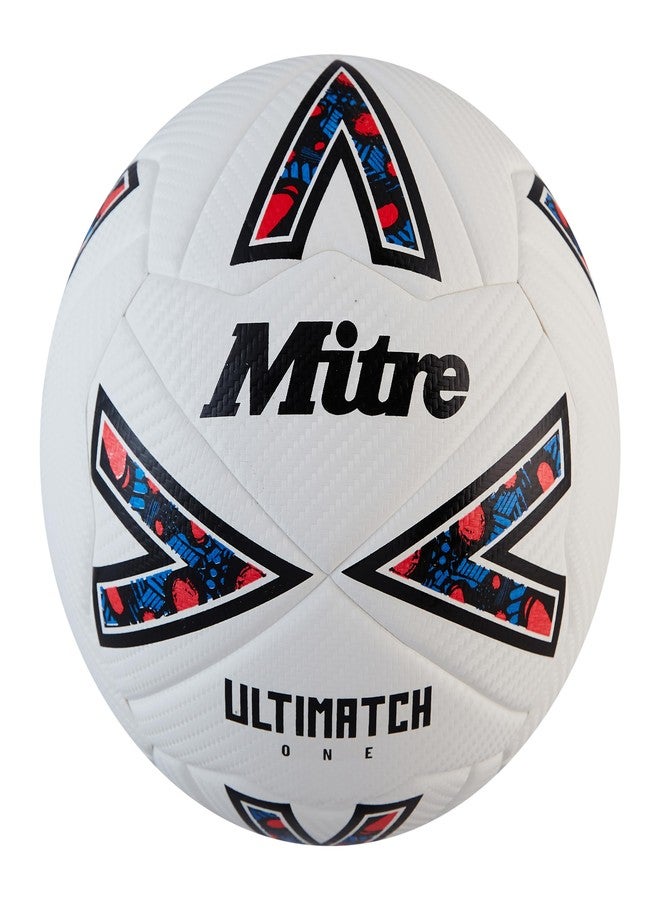 Mitre ULTIMATCH Soccer Ball - Cushioned Hyperfoam for Responsive Touch - Durable Multi-Panel Construction with Hyperseam Tech - Match-Quality Soccer Balls for Youth & Adults - Sizes 3, 4 & 5 - Image 1