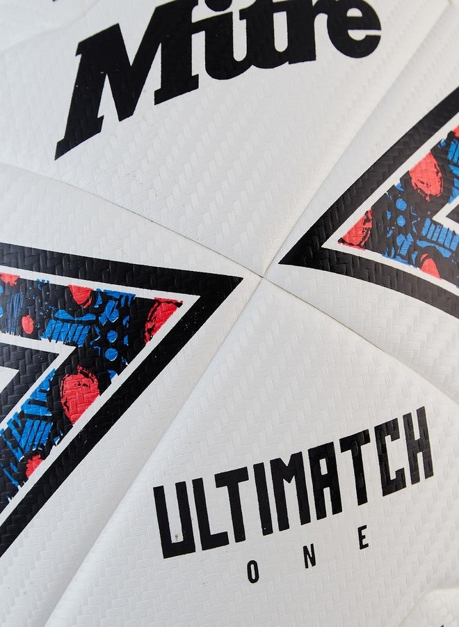 Mitre ULTIMATCH Soccer Ball - Cushioned Hyperfoam for Responsive Touch - Durable Multi-Panel Construction with Hyperseam Tech - Match-Quality Soccer Balls for Youth & Adults - Sizes 3, 4 & 5 - Image 3
