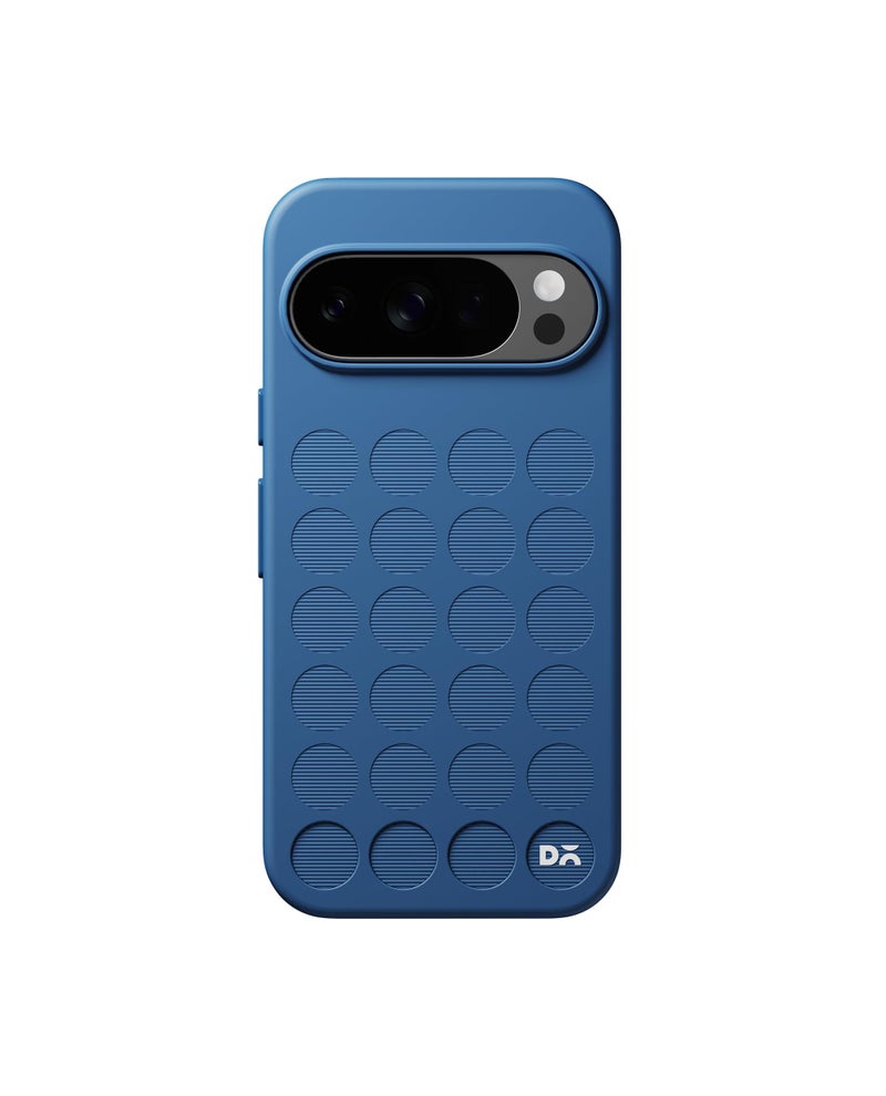 DailyObjects Google Pixel 10 Pro Stack Signature Magnetic Case Cover | Compatible with Magnetic | Camera & Body Protection | Scratch Proof | Dual Hybrid Protection | Wireless Charging - Indigo Blue - Image 1