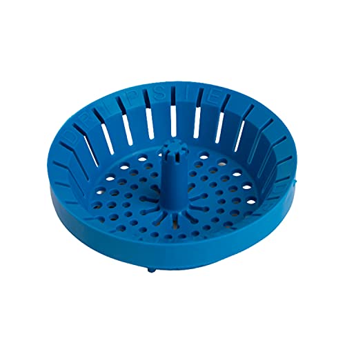 Dripsie Kitchen Sink Strainer 3.25" - Dripsie Anti-Clog Food Catcher, Flexible Drain Basket, Dishwasher Safe, Standard Fit, Made in USA(1-Pack Blue) - Image 4