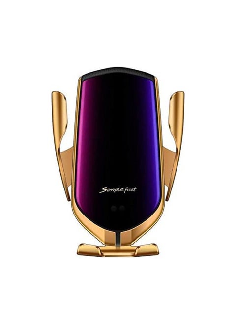 R2 Smart Sensor Wireless Charger, Smart Sensor Wireless Car Charger Mount New Model R2, Fast Charging, New Car Mount R2 Wireless Charger Car Bracket Infrared Smart Sensor Charger for Android/iPhone