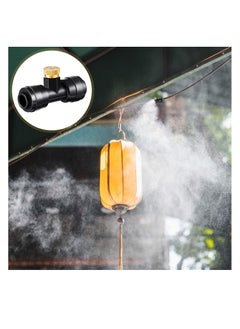 Y&D Misting Nozzles, Kit Include Water Nozzle Tees Thread 1/4 Inch and Brass Orifice with Black Plug for Outdoor Spray Cooling System (72 Pieces in Total)  - Image 5