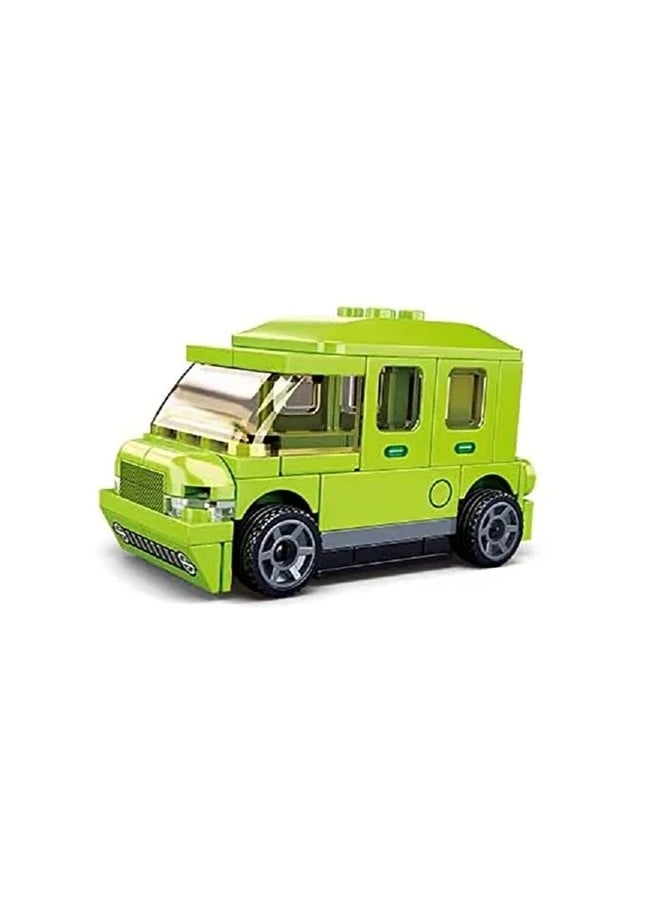 Sluban Power Bricks Series - Green Electric Vehicle Building Blocks 59PCS - Image 1