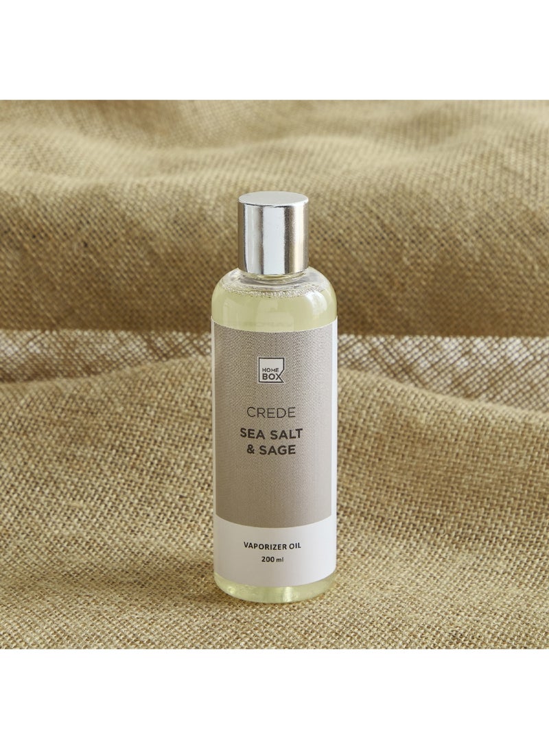 Home Box Crede Sea Salt and Sage Vaporizer Oil Refiller 200 ml  - Image 1