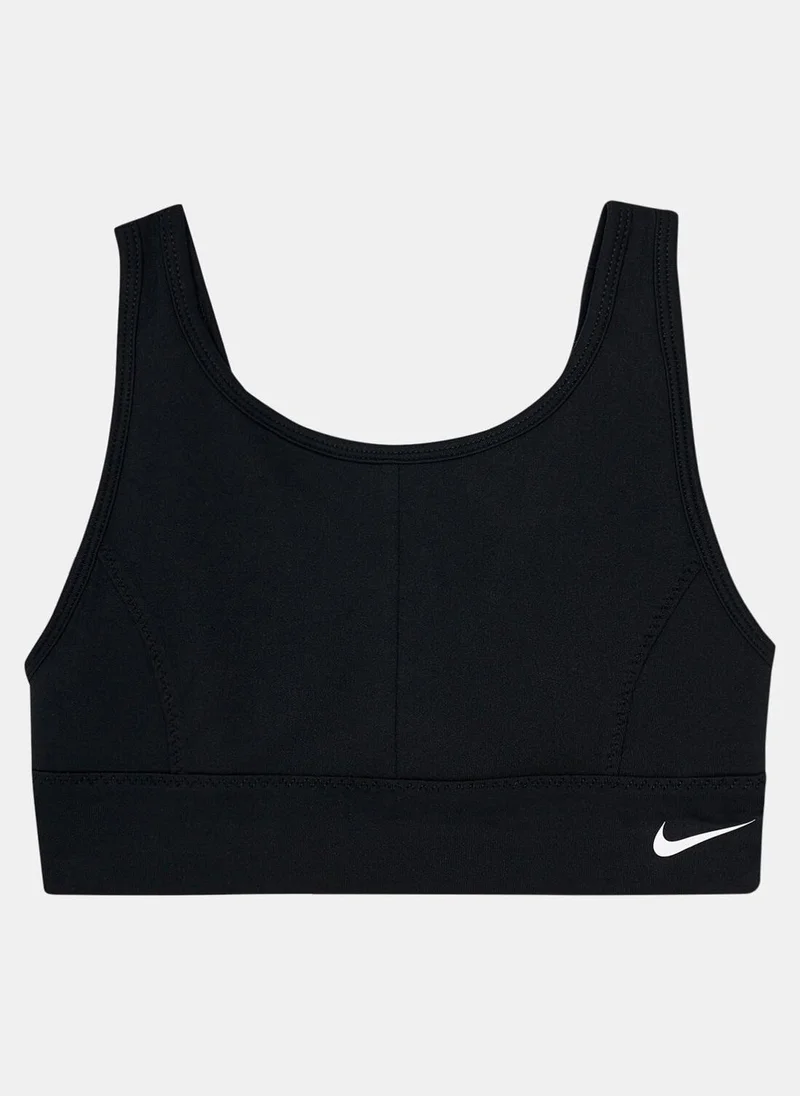 Nike Kids' Dri-FIT Swoosh Luxe Sports Bra (Older Kids)