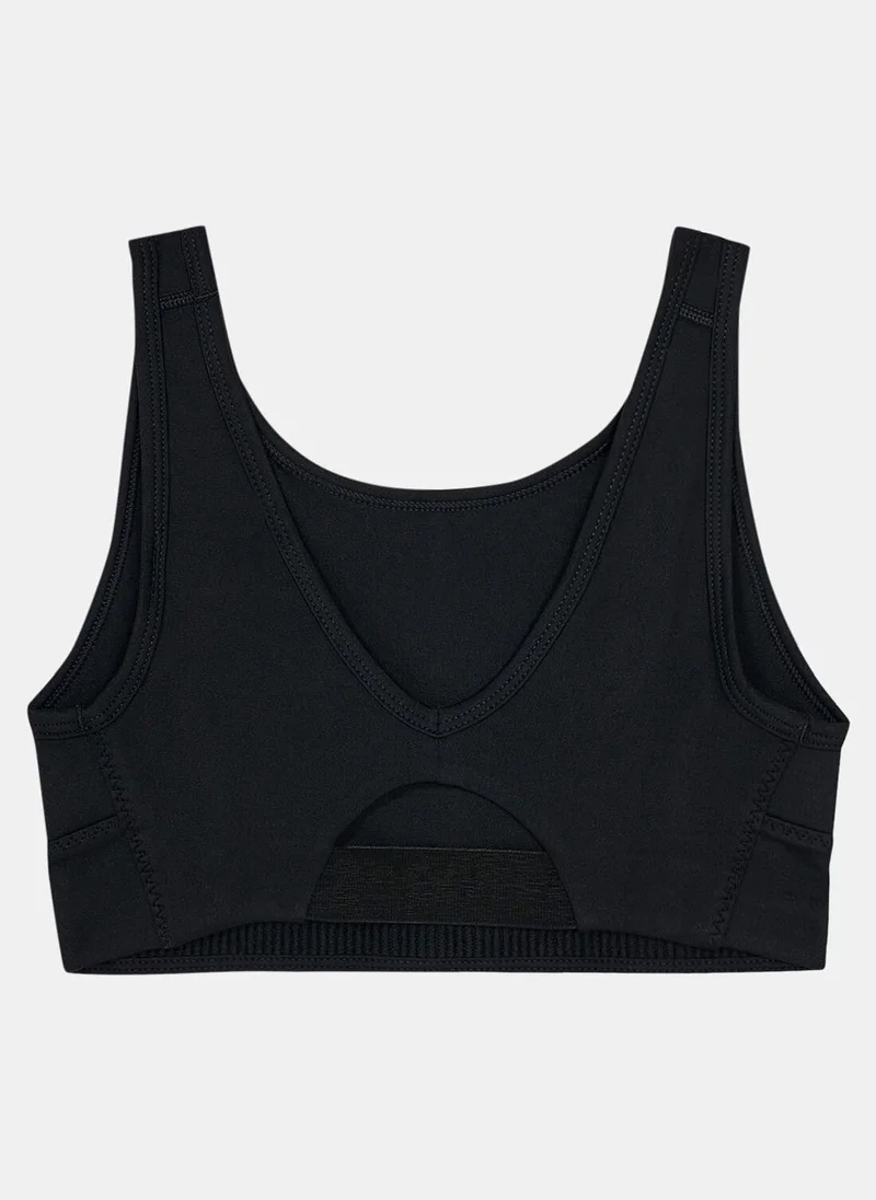 Nike Kids' Dri-FIT Swoosh Luxe Sports Bra (Older Kids)