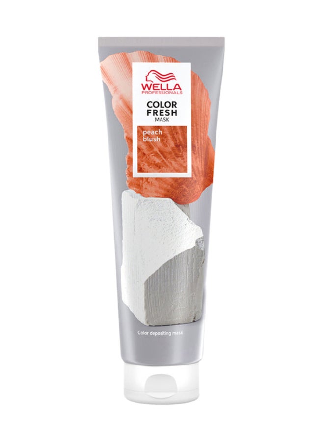 Wella Professionals Color Fresh Mask Shade Peach Hair Color 150Ml - Image 1