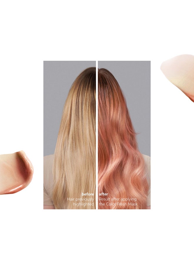 Wella Professionals Color Fresh Mask Shade Peach Hair Color 150Ml - Image 4
