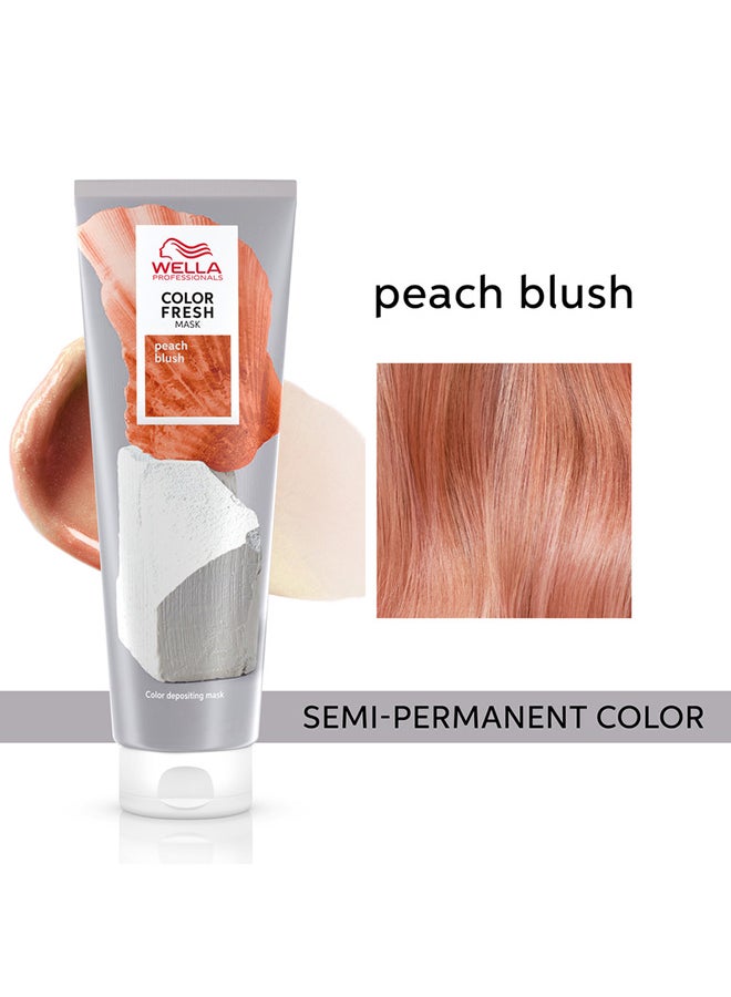 Wella Professionals Color Fresh Mask Shade Peach Hair Color 150Ml - Image 2