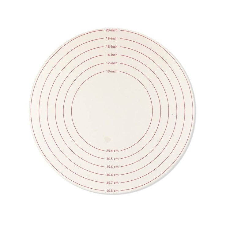 Lefse Making Kit: 20-Inch Unbleached Cotton Pastry Cloth - Large Work Surface Traditional Norwegian Lefse Kit for Home Bakers & Kitchen Baking - Image 1