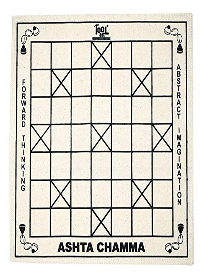 Toolart™ Ashta Chamma/Chowka Bara/Katta Mane/Ludo Board Game - Image 3