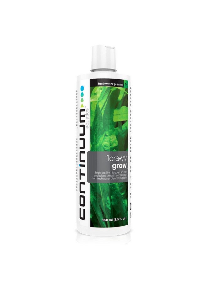 كونتينوم أكواتيكس Continuum Aquatics Flora Viv Grow - مصدر نيتروجين ومُسرِّع لنمو النباتات لأحواض السمك المزروعة بالمياه العذبة، سعة 250 مل - Image 1