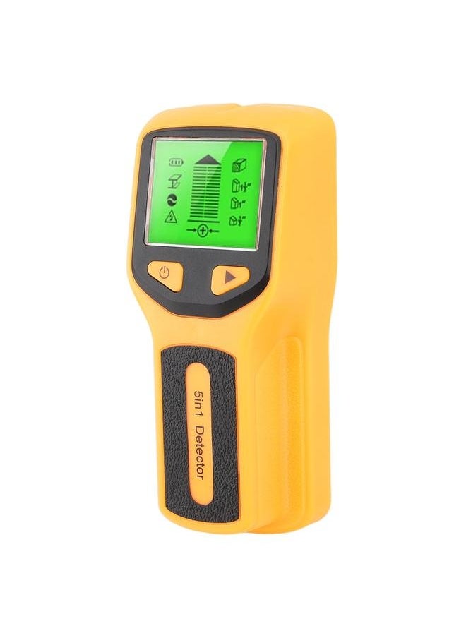 Stud Finder High Sensitivity 5 in 1 Stud Detector with Digital LCD Display Intelligent Microprocessor Chip for Wood AC Wire Metal Studs Joist Pipe