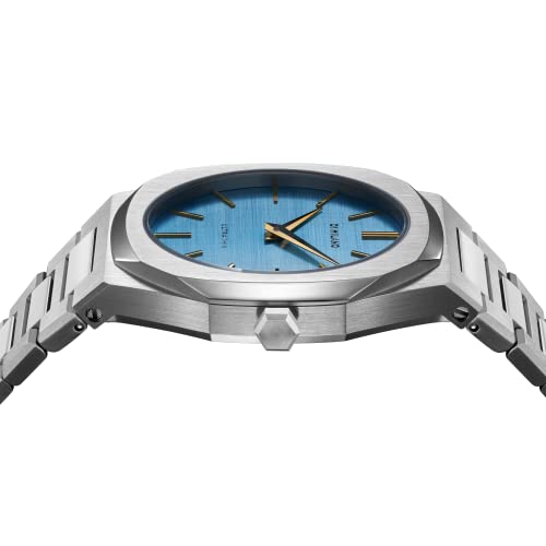 D1 Milano Ultra Thin Women's Luxury Watch, Stainless Steel Case, Quartz Movement, Stainless Steel Strap, 50M Water Resistant Timepiece, Blue Dial, 2 Years Warranty - UTBL17 - Image 4