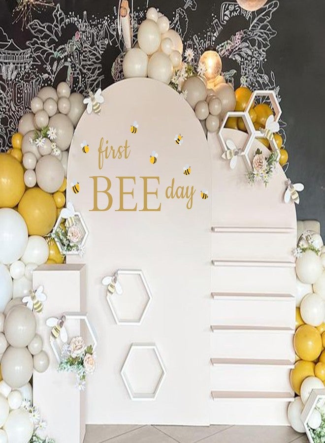 MUWEOL First Bee Day Decal - Bee Themed First Birthday Party Decoration Balloon Arch Decal for Baby Shower,Frist Birthday Party Supplies - Image 5