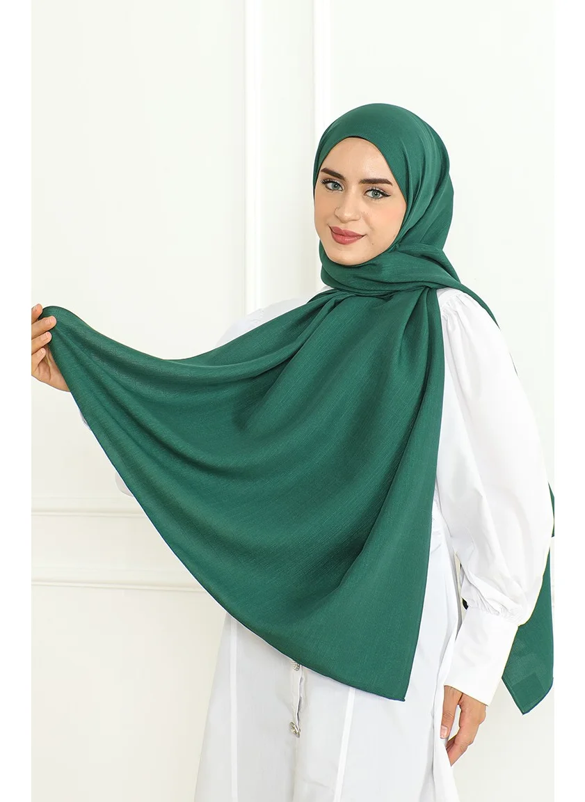 Sefa Merve Armül Shawl 81076-16 Emerald Green
