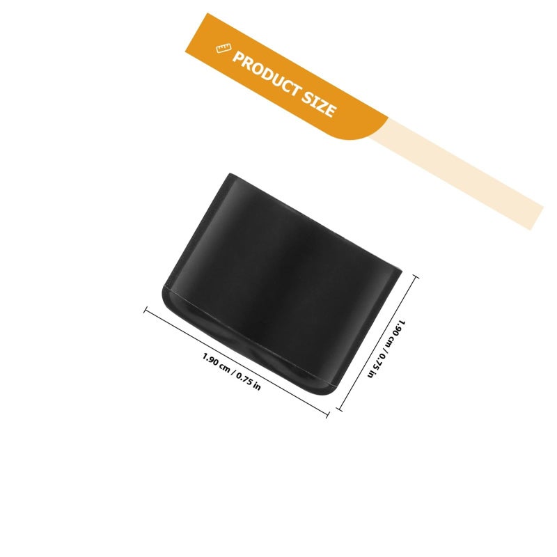 19mm Furniture Leg Caps 8pcs Round Floor Protectors For Hardwood Noise Reducing Non Slip - Image 3