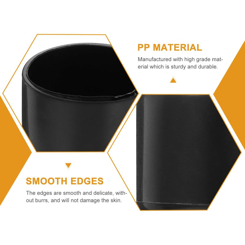 19mm Furniture Leg Caps 8pcs Round Floor Protectors For Hardwood Noise Reducing Non Slip - Image 4