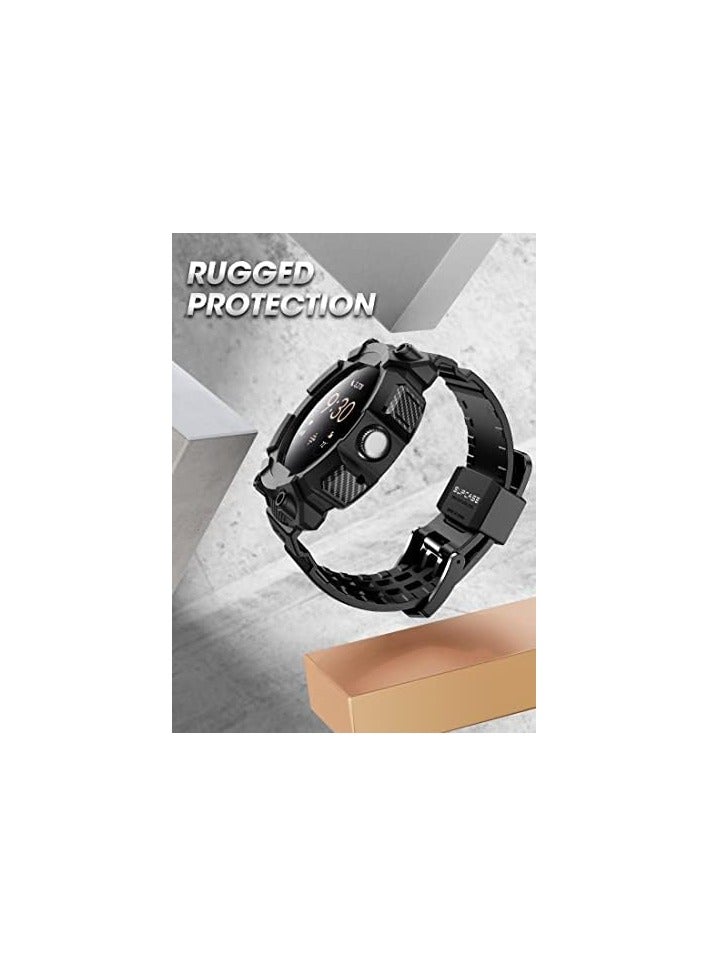 SUPCASE Unicorn Beetle Pro Series Case for Google Pixel Watch 41mm (2022), Rugged Protective Case with Strap Band - Image 2