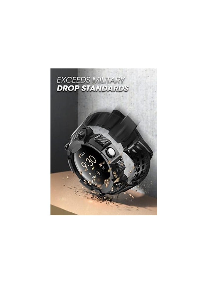 SUPCASE Unicorn Beetle Pro Series Case for Google Pixel Watch 41mm (2022), Rugged Protective Case with Strap Band - Image 5