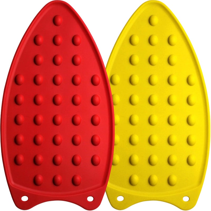 Savina Silicone Rest Pad for Ironing Board2 Pack Heat Resistant Pad Thicker Version Perfect Combination with Ironing Board and Mat