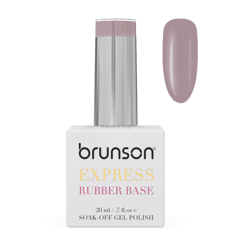 brunson TPO free Rubber Base Gel polish 20ml Soak Off Base Coat for Nail Strengthening Long Lasting Gel Polish Base for Chip Free Shine Brittle Nails UV Rubber base Russian manicure Non Yellowing salon manicure - Image 1