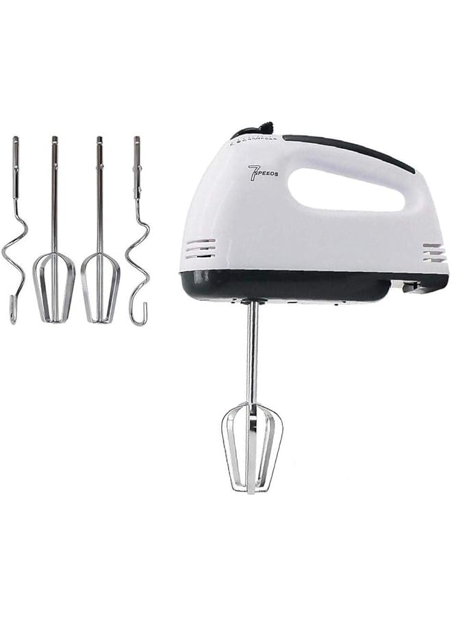 erorex Electric Hand Blender Mixer Hand Held Egg Beater 7 Speed Mixer Immerison Blender Included 4 Stainless Steel Stirrer Cream Cake Mixers Tool - Image 1