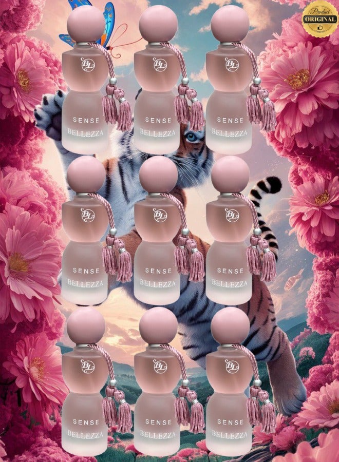 bellezza 9 Pieces Sense Perfume 75ML - Image 1