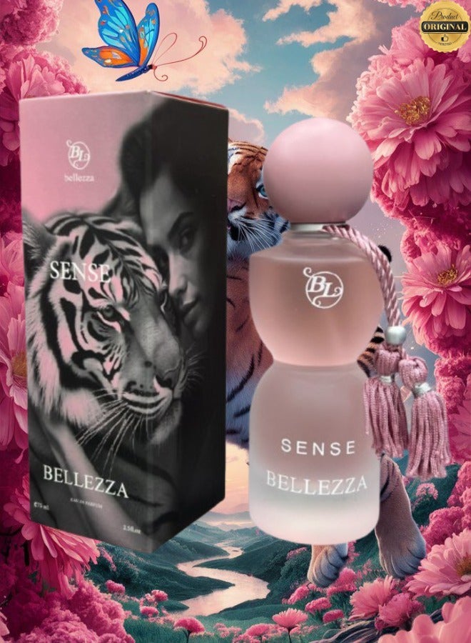 bellezza 9 Pieces Sense Perfume 75ML - Image 2