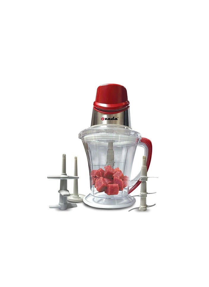 zada - Chopper 800 Watt 2 Liter Red ZCH-800 - Image 1