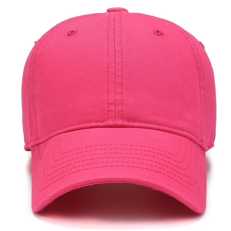 Spring Cross Cap Unisex Casual Outdoor Sunshade Embroidery Baseball Hat - Image 1