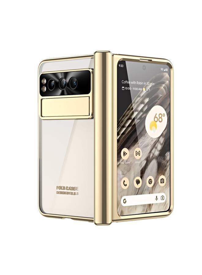 اس-توب جراب لهاتف Google Pixel Fold، جراب هاتف قابل للطي مطلي بالكهرباء ومتكامل مع مفصلات - Image 1