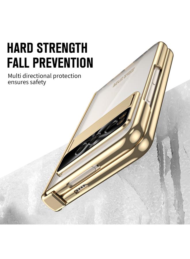 اس-توب جراب لهاتف Google Pixel Fold، جراب هاتف قابل للطي مطلي بالكهرباء ومتكامل مع مفصلات - Image 4