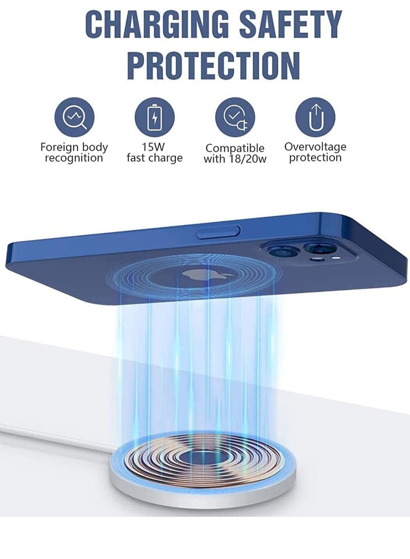 MagSafe Charger【MFI/UACK Certified】iPhone USB C Fast Charging,Wireless Magnetic Fast PD Charging up to 15W Compatibility with iPhone 14,14 Plus,14 Pro,14 Pro Max iPhone 13,12 series,AirPods Pro2 - Image 5