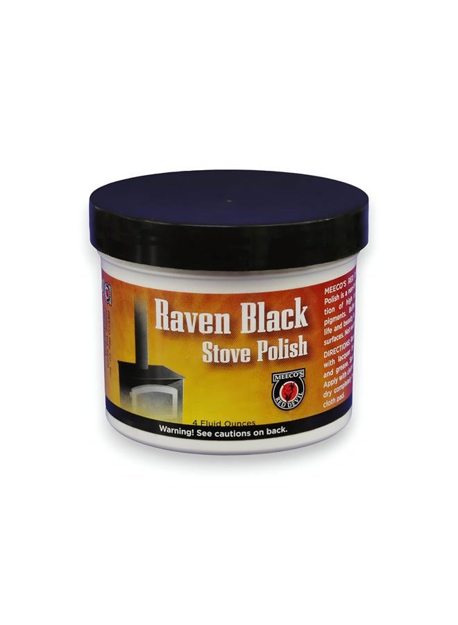 4oz Black Stove Polish