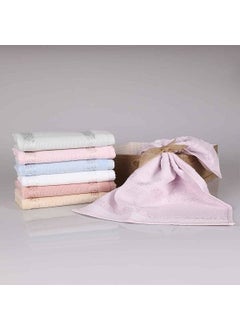 FIESTA Etamine Embroidery Towel 50*90 6 Piece Colored Zmcspy 