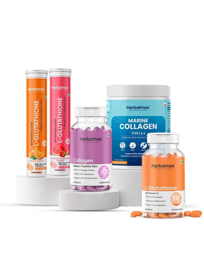 Herbal Max هيربال ماكس قوة تغذية البشرة هدية كاملة مجموعة (عبوة من 5) - Image 1