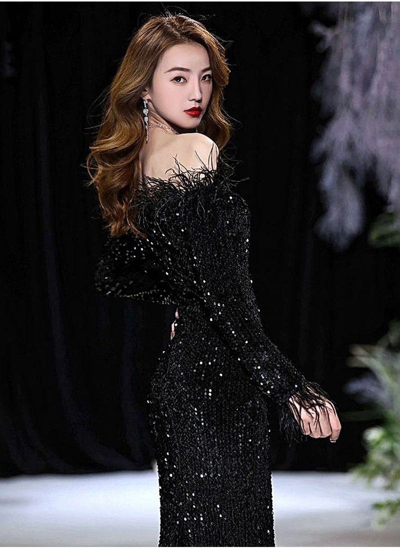 Madam Uniq Elegant High-End Evening Gown for Socialites  - Image 2