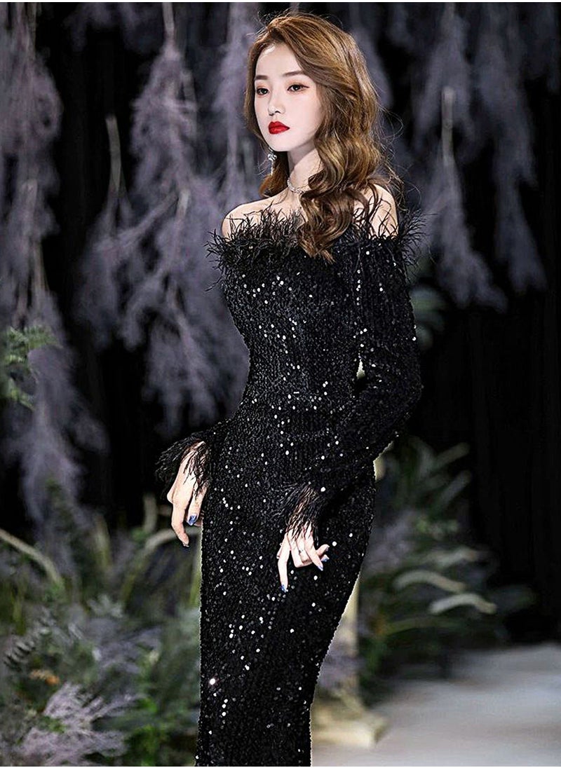 Madam Uniq Elegant High-End Evening Gown for Socialites  - Image 3