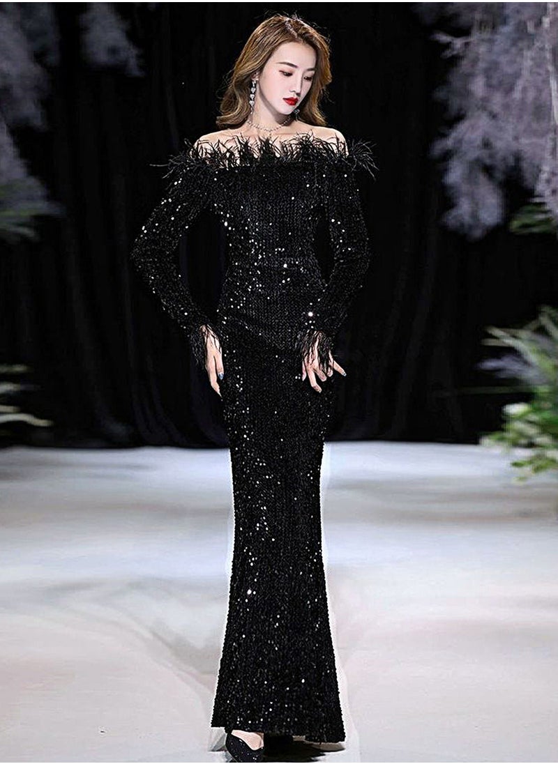 Madam Uniq Elegant High-End Evening Gown for Socialites  - Image 1