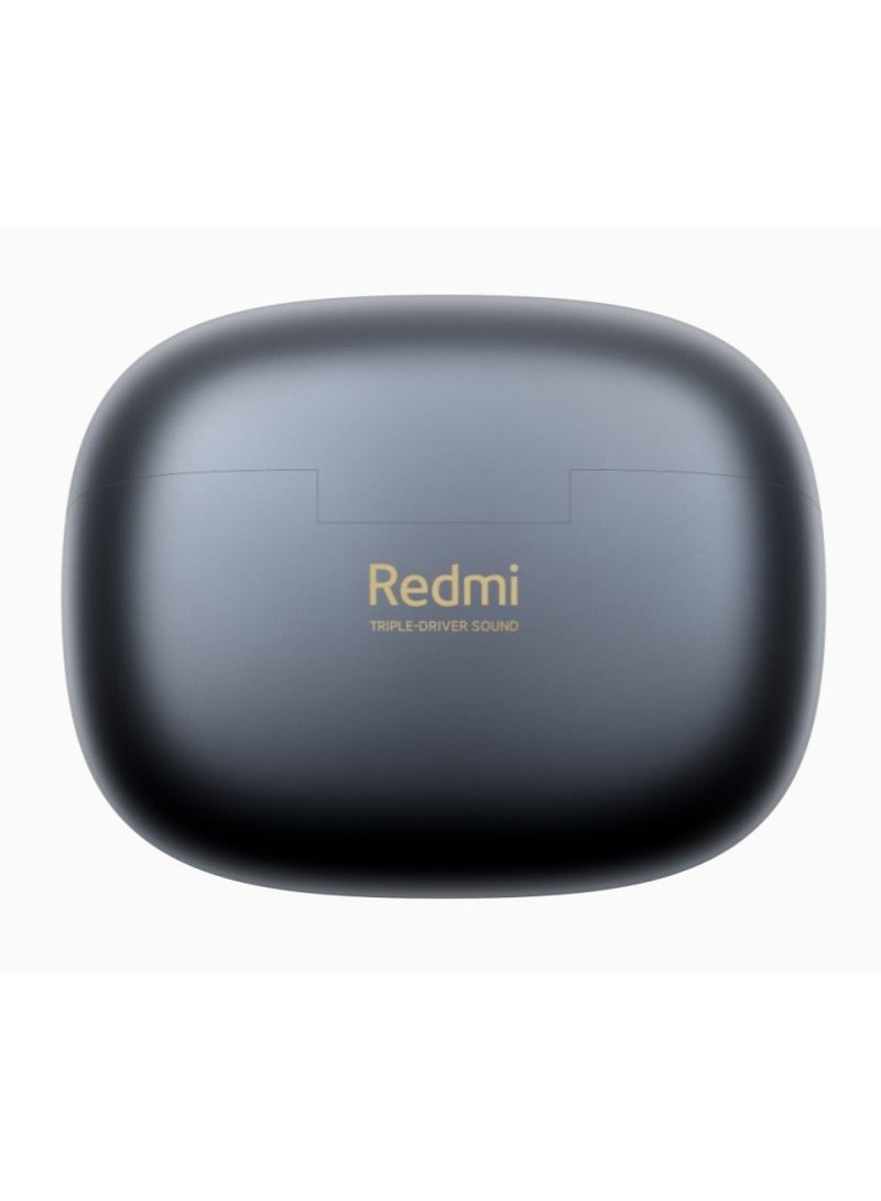 Xiaomi Redmi Buds 6 Pro | 55dB ANC with 20-level Modes | 3 MIC AI Clear Call | Hi-Res Audio Wireless and supports LDAC audio codec | Space Black - Image 4