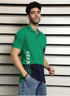 HIGH STAR Men Green T-shirts  - Image 3